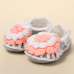 Baby Toddler Handmade Sandals Crochet Knit Flower Shoes Baby Toddler Handmade Sandals Crochet Knit Flower Shoes