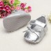 Infant Toddler Baby Girl Leather Bowknot Soft Sole Shine Walking Lovely Crib Parm Newborn Shoes