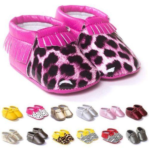 0-12 Months Baby Infant Toddler Tassel Leather Crib Shoes Moccasin Loafers Soft Leopard 0-12 Months Baby Infant Toddler Tassel Leather Crib Shoes Moccasin Loafers Soft Leopard