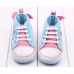 Baby Girl Butterfly Decorated Princess Toddler Canvas Shoes Baby Girl Butterfly Decorated Princess Toddler Canvas Shoes