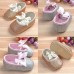 Baby Girls Shiny Bling Ribbon Soft Sole First Walking Shoes Baby Girls Shiny Bling Ribbon Soft Sole First Walking Shoes