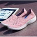 Women Hollow Out Casual Slip On Knitting Outdoor Shoes Women Hollow Out Casual Slip On Knitting Outdoor Shoes