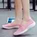 Women Hollow Out Casual Slip On Knitting Outdoor Shoes Women Hollow Out Casual Slip On Knitting Outdoor Shoes