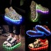 USB Unisex LED Light Lace Up Shoes Sportswear Sneaker Luminous Casual Shoes USB Unisex LED Light Lace Up Shoes Sportswear Sneaker Luminous Casual Shoes