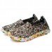US Size 5-11 Women Hand-made knitting Shoes Casual Comfortable Breathable Camouflage Flats Shoes US Size 5-11 Women Hand-made knitting Shoes Casual Comfortable Breathable Camouflage Flats Shoes