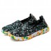 US Size 5-11 Women Hand-made knitting Shoes Casual Comfortable Breathable Camouflage Flats Shoes US Size 5-11 Women Hand-made knitting Shoes Casual Comfortable Breathable Camouflage Flats Shoes