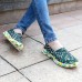 US Size 5-11 Women Hand-made knitting Shoes Casual Comfortable Breathable Camouflage Flats Shoes US Size 5-11 Women Hand-made knitting Shoes Casual Comfortable Breathable Camouflage Flats Shoes