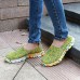 US Size 5-11 Women Hand-made knitting Shoes Casual Comfortable Breathable Camouflage Flats Shoes US Size 5-11 Women Hand-made knitting Shoes Casual Comfortable Breathable Camouflage Flats Shoes