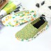 US Size 5-11 Women Hand-made knitting Shoes Casual Comfortable Breathable Camouflage Flats Shoes US Size 5-11 Women Hand-made knitting Shoes Casual Comfortable Breathable Camouflage Flats Shoes