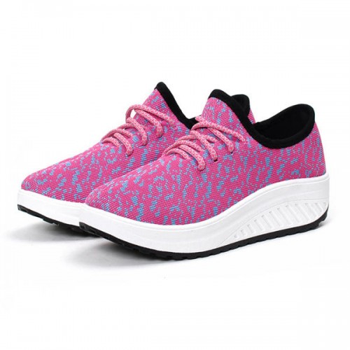 US Size 5-10 Lace Up Rocker Sole Round Toe Health Shoes US Size 5-10 Lace Up Rocker Sole Round Toe Health Shoes