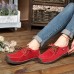 US Size 5-11 Women Suede Casual Outdoor Lace Up Comfy Flat Shoes US Size 5-11 Women Suede Casual Outdoor Lace Up Comfy Flat Shoes