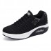 Women Breathable Platform Rocker Sole Mesh Lace Up Trainers Women Breathable Platform Rocker Sole Mesh Lace Up Trainers