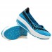 Colorful Knitted Slip On Rocker Sole Shoes For Women Colorful Knitted Slip On Rocker Sole Shoes For Women