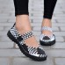 Women Summer Breathable Sandals Knit Platform Elastic Shoes Women Summer Breathable Sandals Knit Platform Elastic Shoes