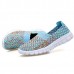 Women Hand-Made Knitting Outdoor Casual Flat Shoes Women Hand-Made Knitting Outdoor Casual Flat Shoes