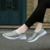 Women Hand-Made Knitting Outdoor Casual Flat Shoes Women Hand-Made Knitting Outdoor Casual Flat Shoes
