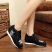 Chinese Embroidered Lace Up Casual Round Toe Shoes Chinese Embroidered Lace Up Casual Round Toe Shoes