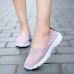 Casual Hand-made Knitted Round Toe Health Shoes For Women Casual Hand-made Knitted Round Toe Health Shoes For Women