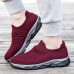 Knit Walking Shoes Casual Breathable Slip On Sneakers Knit Walking Shoes Casual Breathable Slip On Sneakers