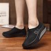 Mesh Breathable Rocker Sole Shoes Slip On Sneakers Mesh Breathable Rocker Sole Shoes Slip On Sneakers