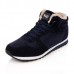 Large Size Lace Up Warm Wool Lining Round Toe Snow Casual Shoes Large Size Lace Up Warm Wool Lining Round Toe Snow Casual Shoes