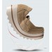 Women Platforms Slip On Casual Suede Comfy Thick Heel Shoes Women Platforms Slip On Casual Suede Comfy Thick Heel Shoes