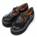 Women Flats Creeper T-Straps Round Toe High Platform Shoes Women Flats Creeper T-Straps Round Toe High Platform Shoes