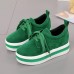 Platforms Women Casual Flat Heel Lace Up Shoes Platforms Women Casual Flat Heel Lace Up Shoes