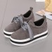 Platforms Women Casual Flat Heel Lace Up Shoes Platforms Women Casual Flat Heel Lace Up Shoes