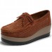 Hollow Out High Heel Casual Comfy Platforms Women Shoes Hollow Out High Heel Casual Comfy Platforms Women Shoes