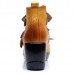 SOCOFY Women Genuine Leather Flower Retro Hook Loop Platporm Shoes SOCOFY Women Genuine Leather Flower Retro Hook Loop Platporm Shoes
