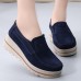 Suede Platforms Casual Comfy Fur Lining Round Toe Shoes Suede Platforms Casual Comfy Fur Lining Round Toe Shoes