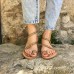 Large Size Colored Rhinestone Beach Flat Sandals Large Size Colored Rhinestone Beach Flat Sandals