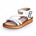 Summer Flat-Bottomed Ladies Sandals Cake Heavy Bottom Large Size Shoes Roman Sandals Summer Flat-Bottomed Ladies Sandals Cake Heavy Bottom Large Size Shoes Roman Sandals