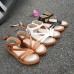 Summer Flat-Bottomed Ladies Sandals Cake Heavy Bottom Large Size Shoes Roman Sandals Summer Flat-Bottomed Ladies Sandals Cake Heavy Bottom Large Size Shoes Roman Sandals