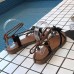 Bohemian Beach Shoe Summer Lace Up Flower Comfy Flat Sandals Bohemian Beach Shoe Summer Lace Up Flower Comfy Flat Sandals