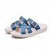Bandage Buckle Slip On Wedge Sandals Soft Leather Slip On Beach Slipper Sandals Bandage Buckle Slip On Wedge Sandals Soft Leather Slip On Beach Slipper Sandals
