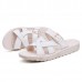 Bandage Buckle Slip On Wedge Sandals Soft Leather Slip On Beach Slipper Sandals Bandage Buckle Slip On Wedge Sandals Soft Leather Slip On Beach Slipper Sandals