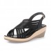 Genuine Leather Hollow Out Shoe Casual Comfy Wedge Sandals Genuine Leather Hollow Out Shoe Casual Comfy Wedge Sandals
