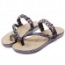 US Size 5-10 Women Bohemian Casual Beach Soft Flat Sandals US Size 5-10 Women Bohemian Casual Beach Soft Flat Sandals