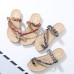 US Size 5-10 Women Bohemian Casual Beach Soft Flat Sandals US Size 5-10 Women Bohemian Casual Beach Soft Flat Sandals