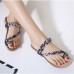 US Size 5-10 Women Bohemian Casual Beach Soft Flat Sandals US Size 5-10 Women Bohemian Casual Beach Soft Flat Sandals