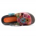 SOCOFY Women Soft Slippers Hollow Hook Loop Sandals