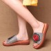 Genuine Leather Hollow Floral Casual Soft Sandals For Women Genuine Leather Hollow Floral Casual Soft Sandals For Women