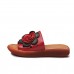 Genuine Leather Hollow Floral Casual Soft Sandals For Women Genuine Leather Hollow Floral Casual Soft Sandals For Women