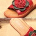 Genuine Leather Hollow Floral Casual Soft Sandals For Women Genuine Leather Hollow Floral Casual Soft Sandals For Women
