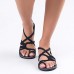 Bohemia Bandage Slip On Women Flat Sandals Shoes Bohemia Bandage Slip On Women Flat Sandals Shoes