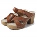 Women Adjustable Chunky Heel Backless Sandals Women Adjustable Chunky Heel Backless Sandals