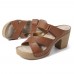 Women Adjustable Chunky Heel Backless Sandals Women Adjustable Chunky Heel Backless Sandals