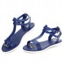 Women Summer Chic Peep Toe Sandals Beach Breathable Strappy Sandals Women Summer Chic Peep Toe Sandals Beach Breathable Strappy Sandals